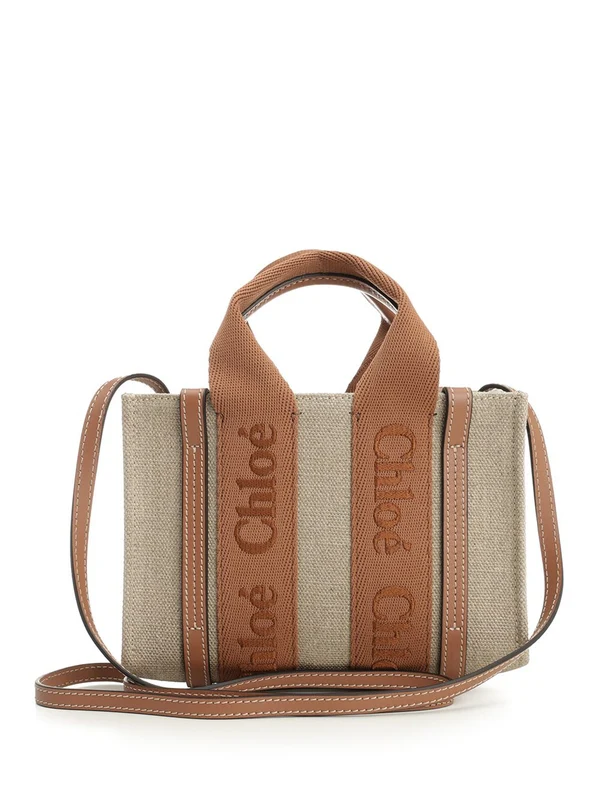 Chloe Beige Tote Bags - Image 3