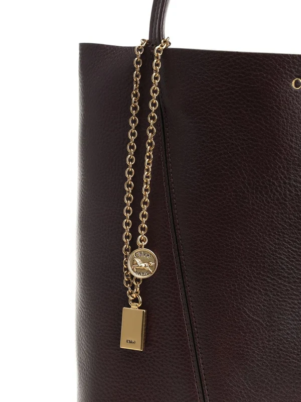 Chloe Burgundy Tote Bags - Image 5
