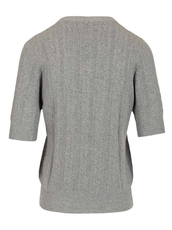 Lisa Yang Grey Knitted - Image 2