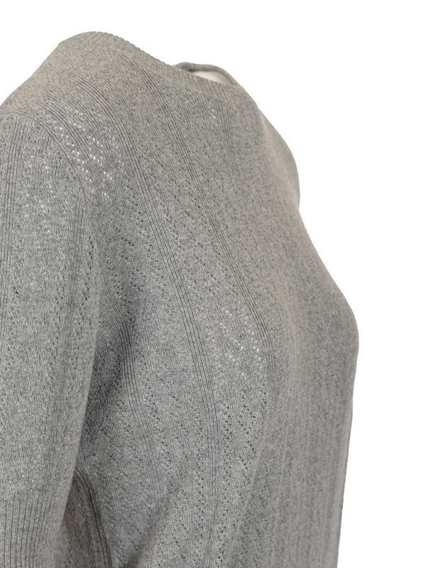 Lisa Yang Grey Knitted - Image 3