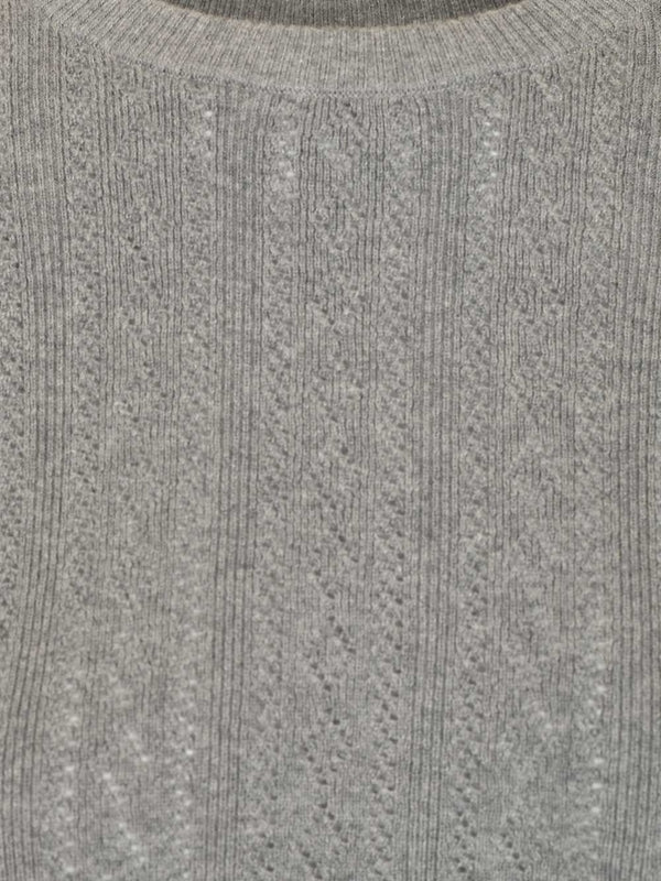 Lisa Yang Grey Knitted - Image 4