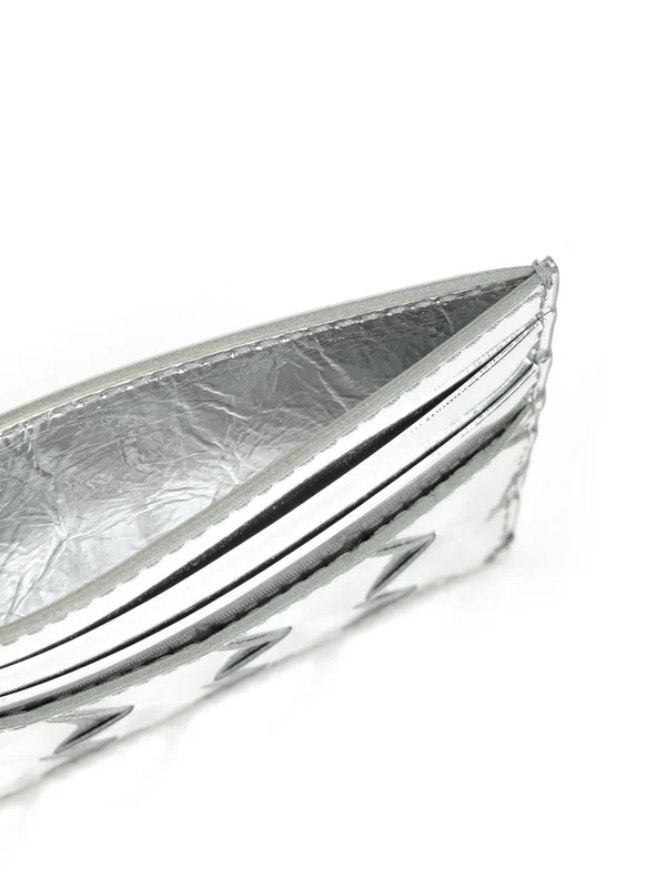 Bottega Veneta Silver Card Holders - Image 4