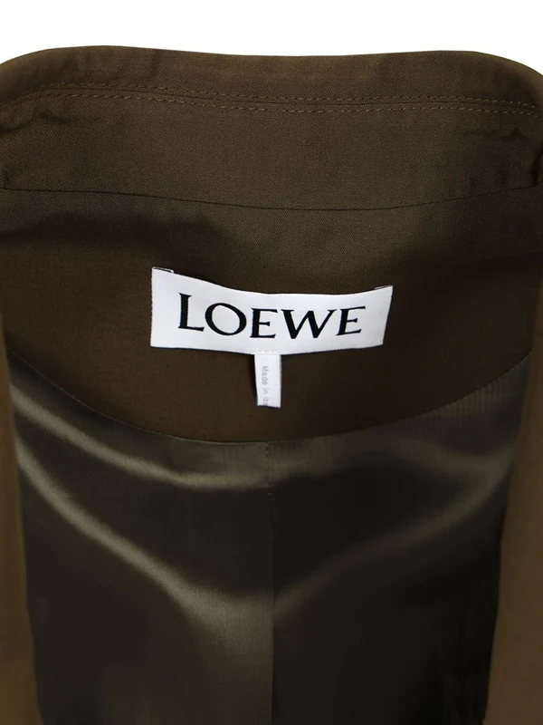 Loewe Green Tailored Jackets - Image 6