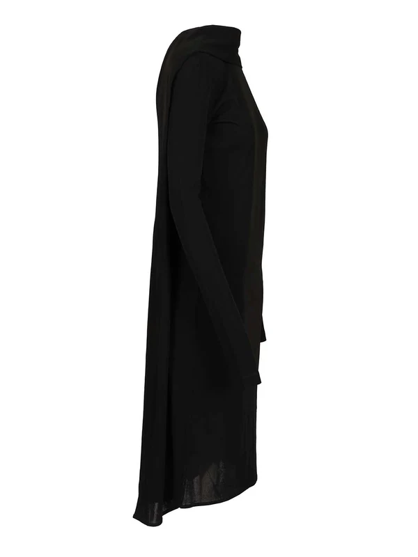 Toteme Black Midi Dress - Image 3