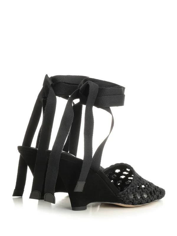 Jacquemus Black Sandal Heels - Image 3