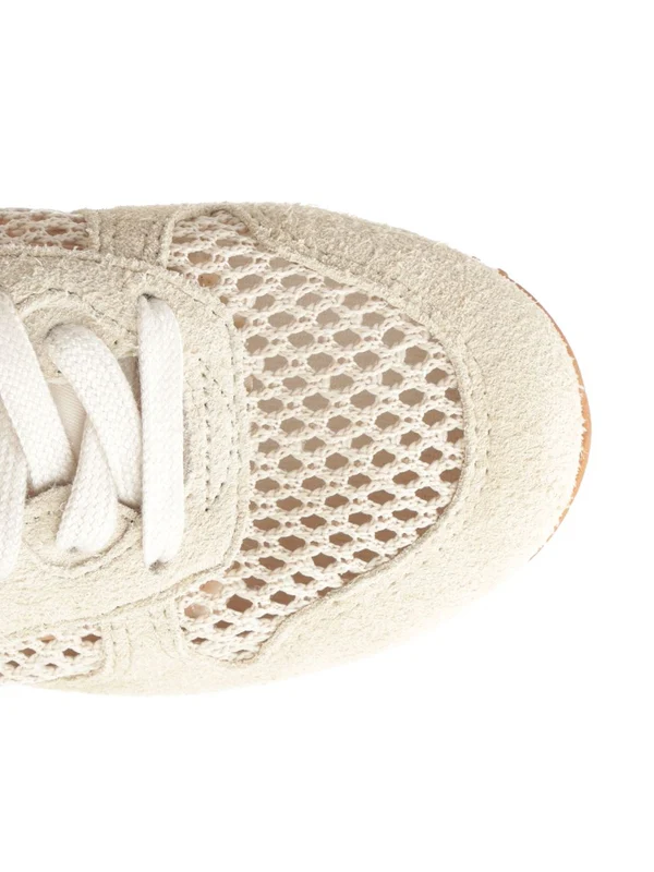 Autry Beige Low Top Sneakers - Image 4