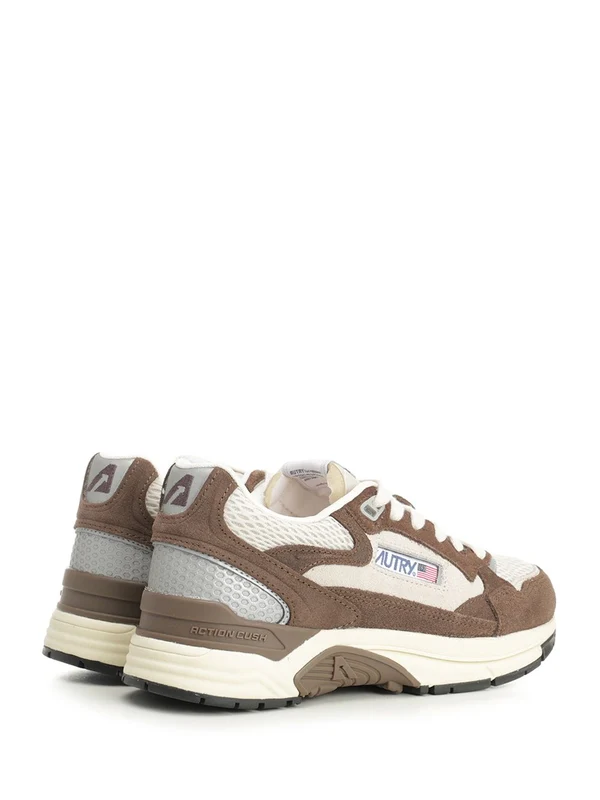 Autry Brown Low Top Sneakers - Image 3