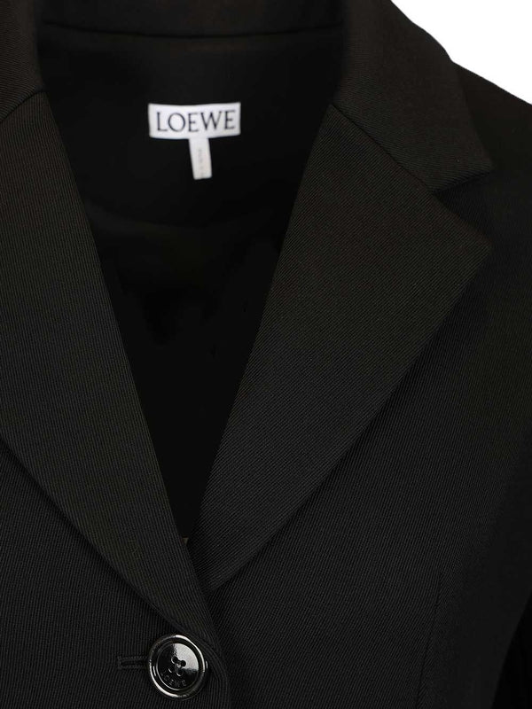 Loewe Black Tailored Jackets - Image 4