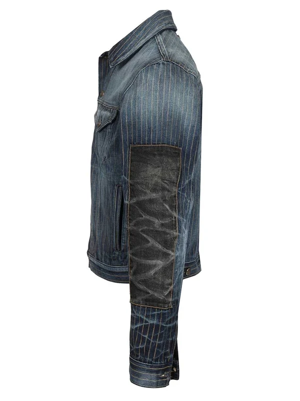 Patchwork Denim Jacket - Image 3