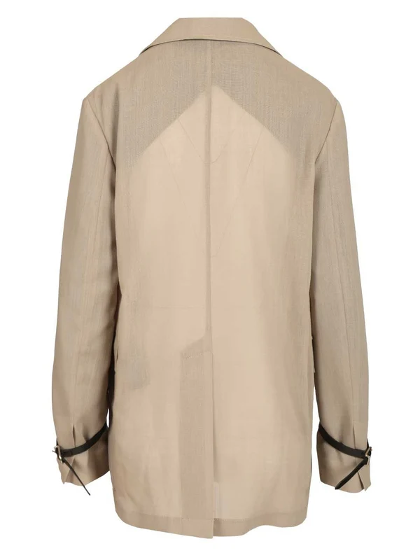 Durazzi Milano Beige Tailored Jackets - Image 2
