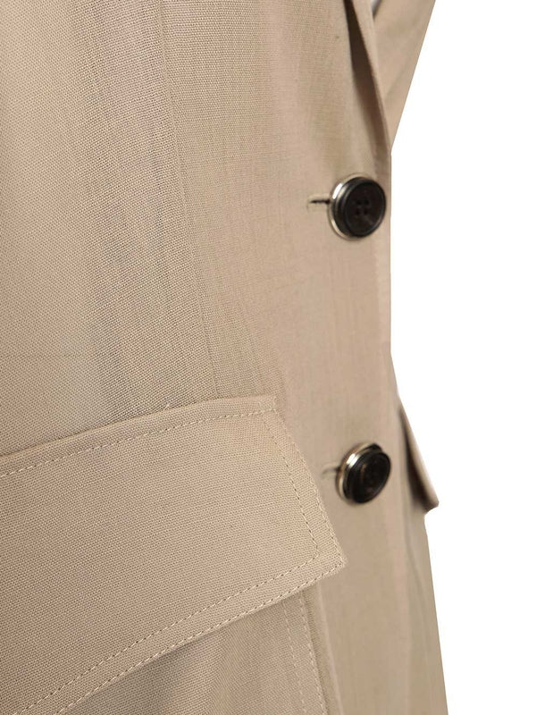 Durazzi Milano Beige Tailored Jackets - Image 5