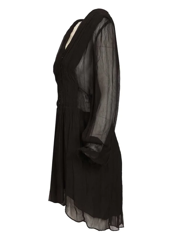 Isabel Marant Etoile Black Midi Dress - Image 3