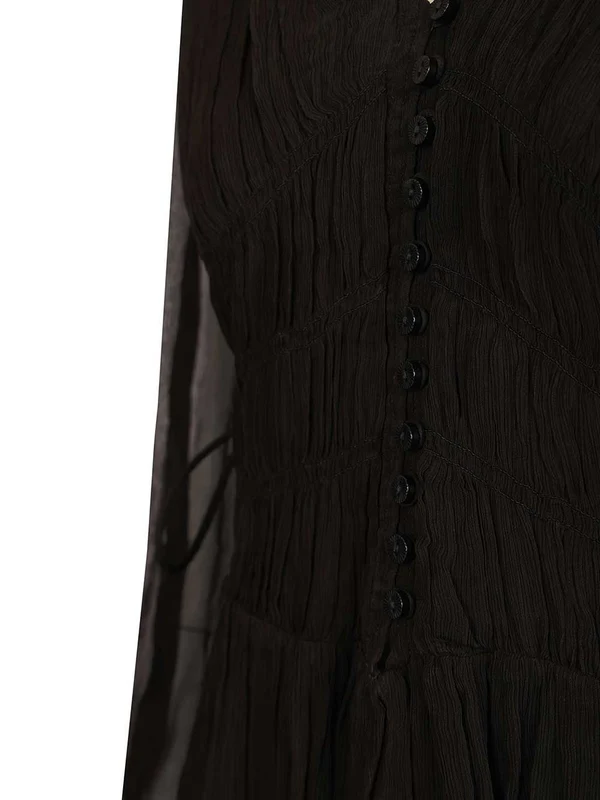Isabel Marant Etoile Black Midi Dress - Image 5