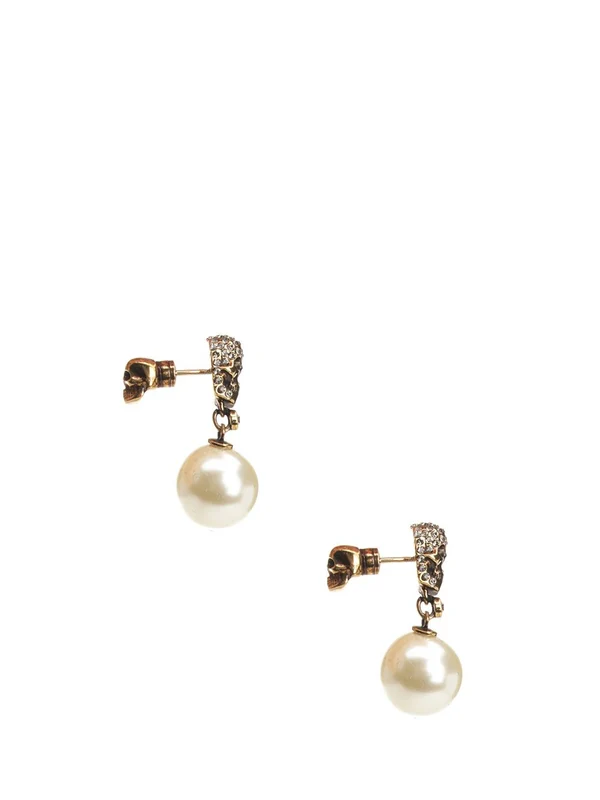 Alexander Mcqueen Gold Earrings - Image 2