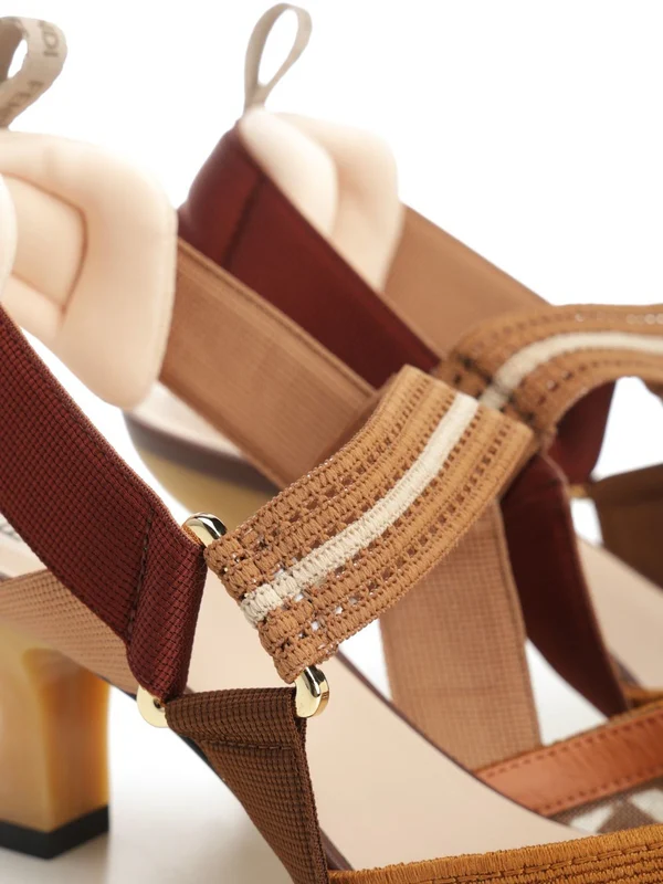 Fendi Beige Slingback Heels - Image 6