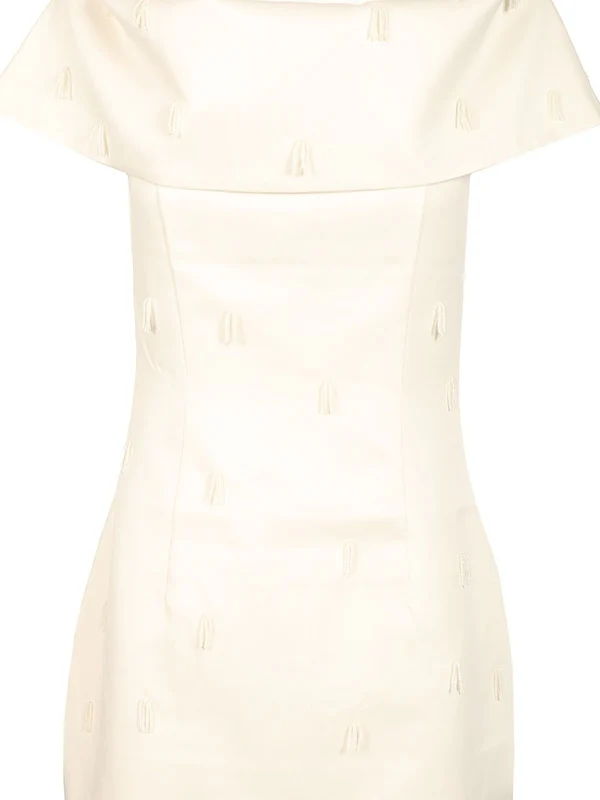 Rotate White Mini Dress - Image 4