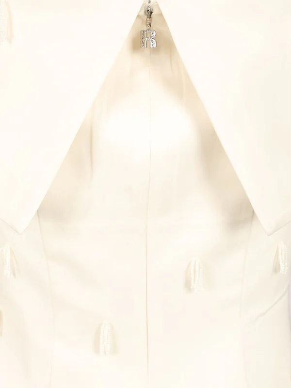 Rotate White Mini Dress - Image 5
