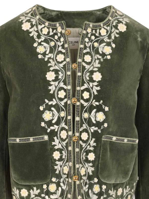 Celine Green Jackets - Image 4