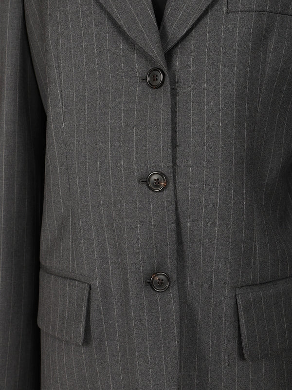 Miu Miu Grey Tailored Jackets - Image 5