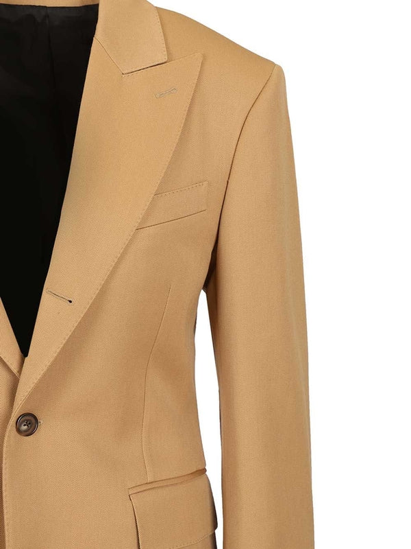 Celine Beige Tailored Jackets - Image 4