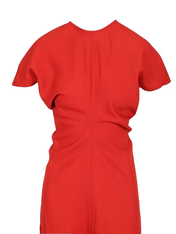 Toteme Red Long Dress - Image 4