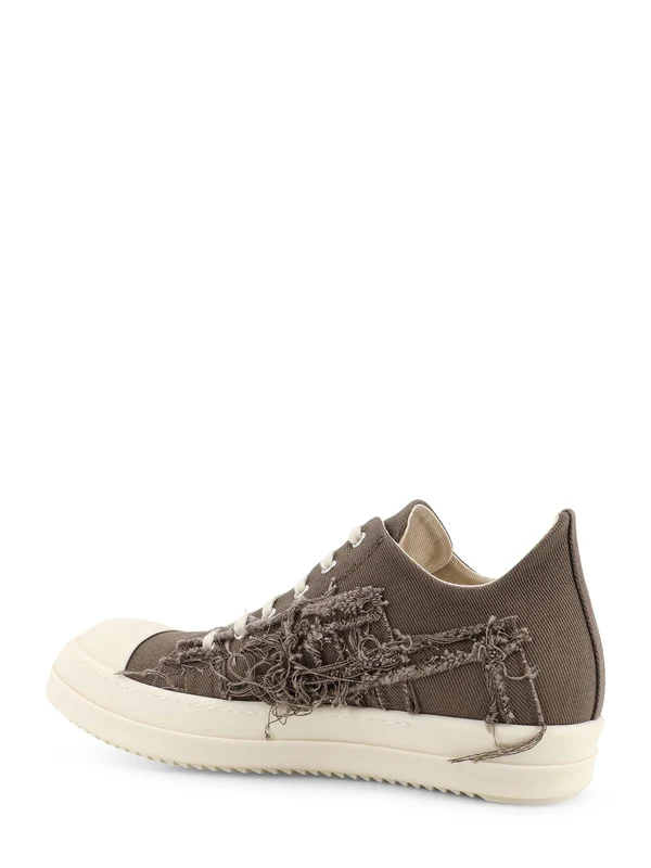 Rick Owens Drkshdw Brown Low Top Sneakers - Image 3