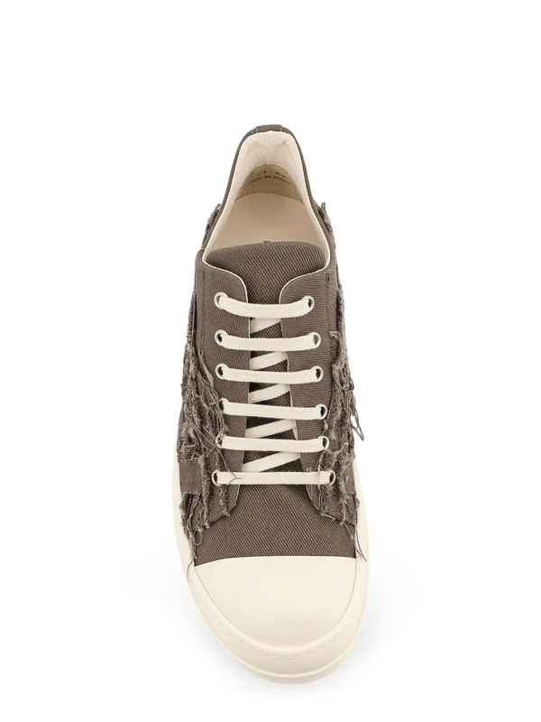 Rick Owens Drkshdw Brown Low Top Sneakers - Image 5