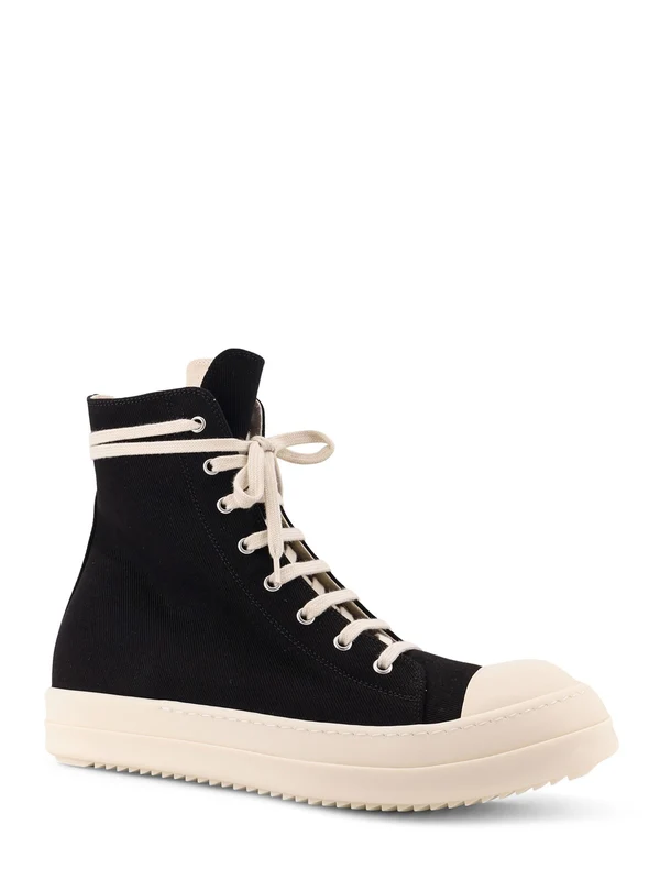 Rick Owens Drkshdw Black High Top Sneakers - Image 2