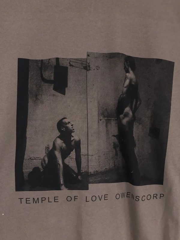 Rick Owens Drkshdw Brown Half Sleeve - Image 3