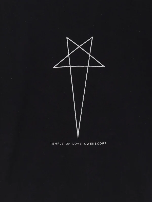Rick Owens Drkshdw Black Half Sleeve - Image 3