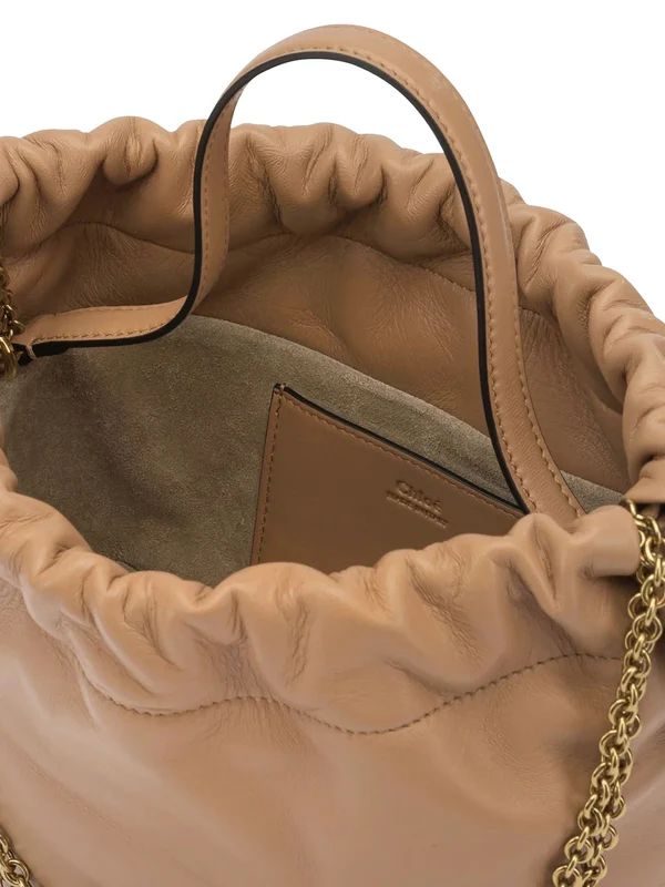 Chloe Beige Bucket Bags - Image 4