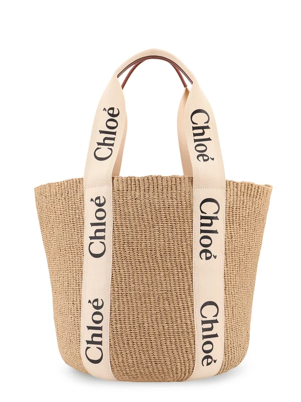 Chloe Beige Tote Bags - Image 2