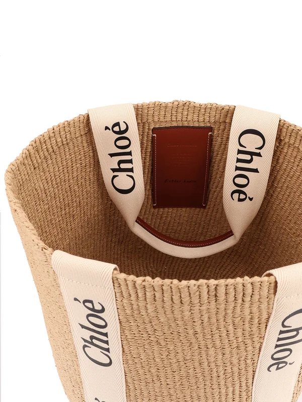 Chloe Beige Tote Bags - Image 4