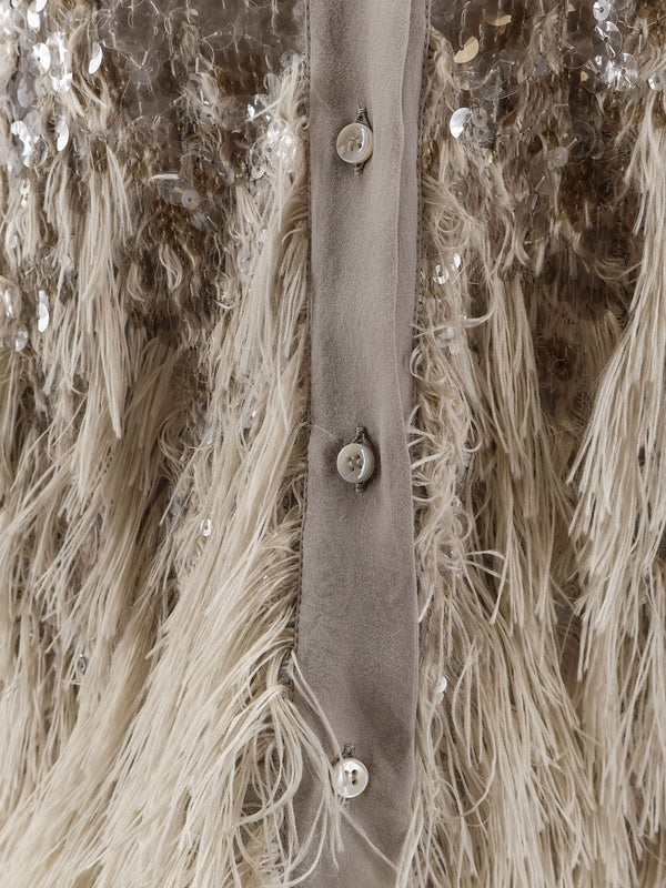Brunello Cucinelli Beige Shirts & Blouses - Image 3