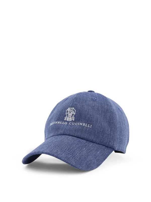 Brunello Cucinelli Blue Cap - Image 2