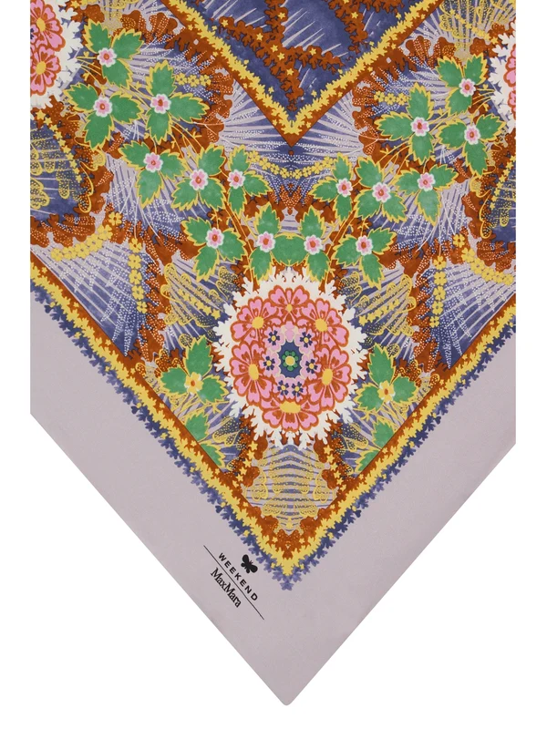 Weekend Max Mara Multicolor Silk Mufflers - Image 3
