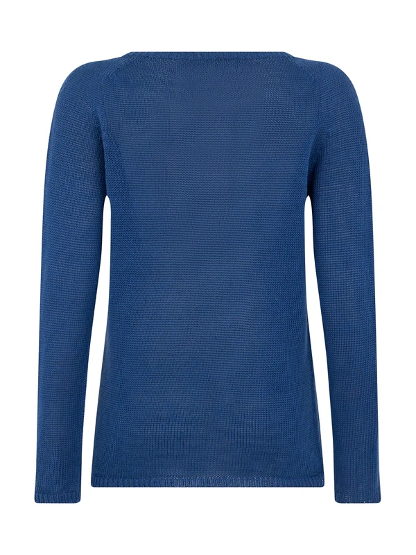 S Max Mara Blue Knitted - Image 2