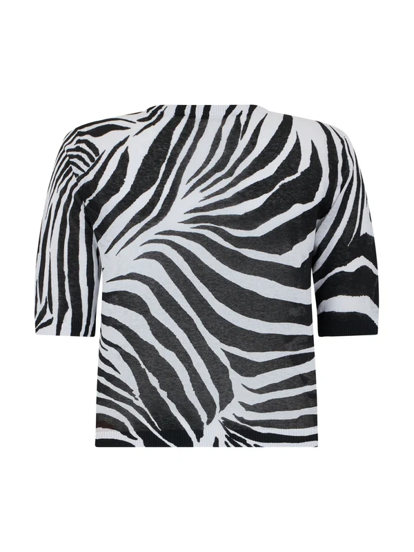 Max Mara Studio Animal Pattern Knitted - Image 2
