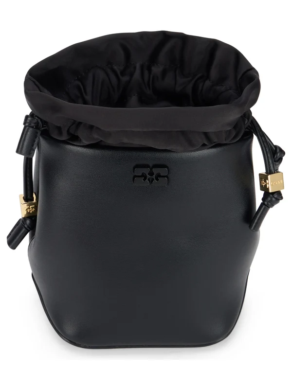 Ganni Black Bucket Bags - Image 4