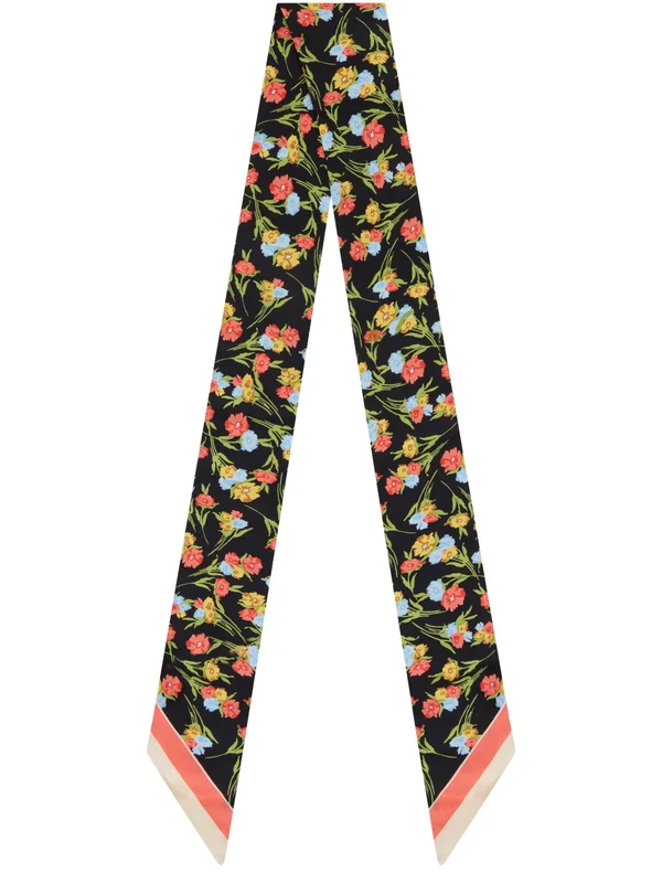 Valentino Multicolor Silk Mufflers - Image 3