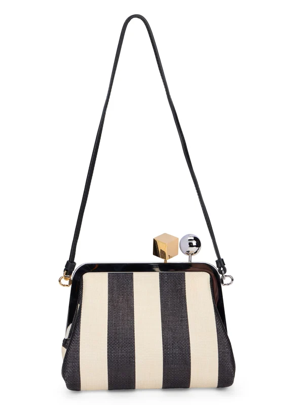 Jacquemus Black Beige Crossbody & Shoulder Bags - Image 3