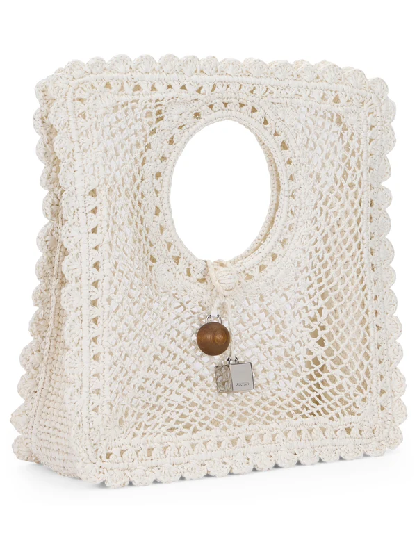 Jacquemus Ivory Tote Bags - Image 2