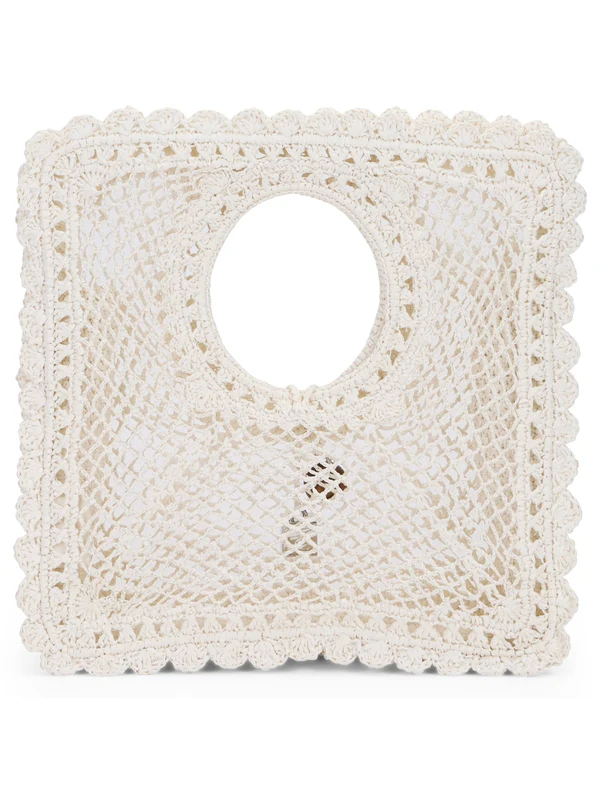 Jacquemus Ivory Tote Bags - Image 3