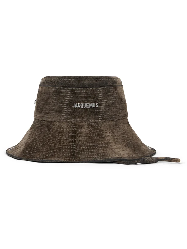 Jacquemus Brown Bucket Hats - Image 2