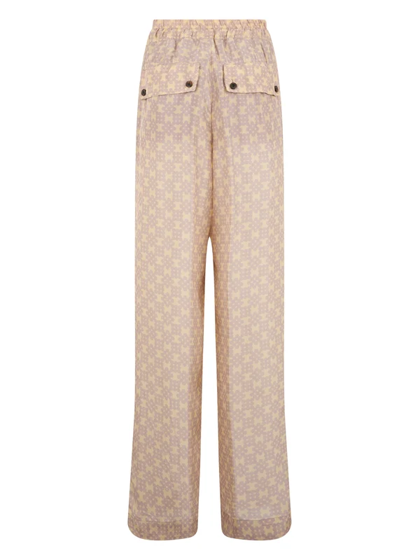 Dries Van Noten Beige Trousers - Image 2