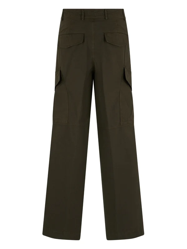 Dries Van Noten Green Casual Pants - Image 2