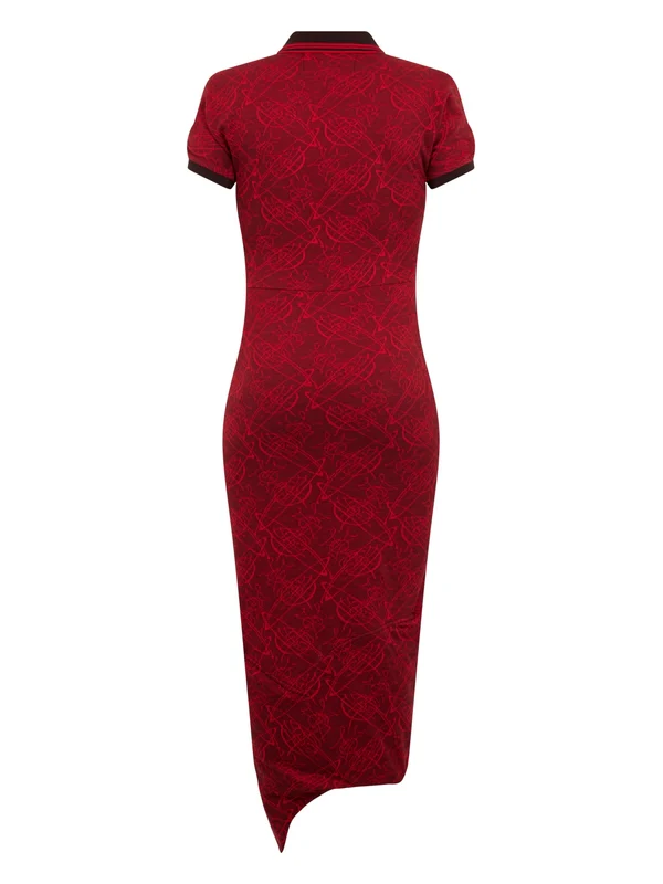 Vivienne Westwood Red Midi Dress - Image 2