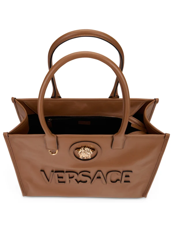 Versace Brown Tote Bags - Image 4
