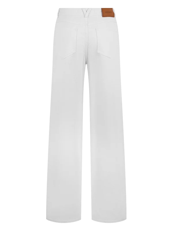 Versace White Denim Pants - Image 2