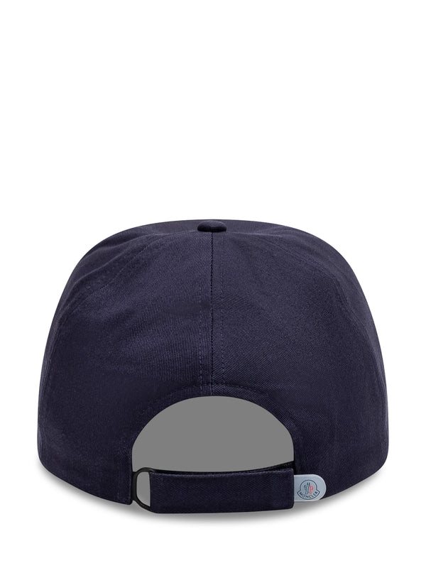 Moncler Kids Navy Cap - Image 3